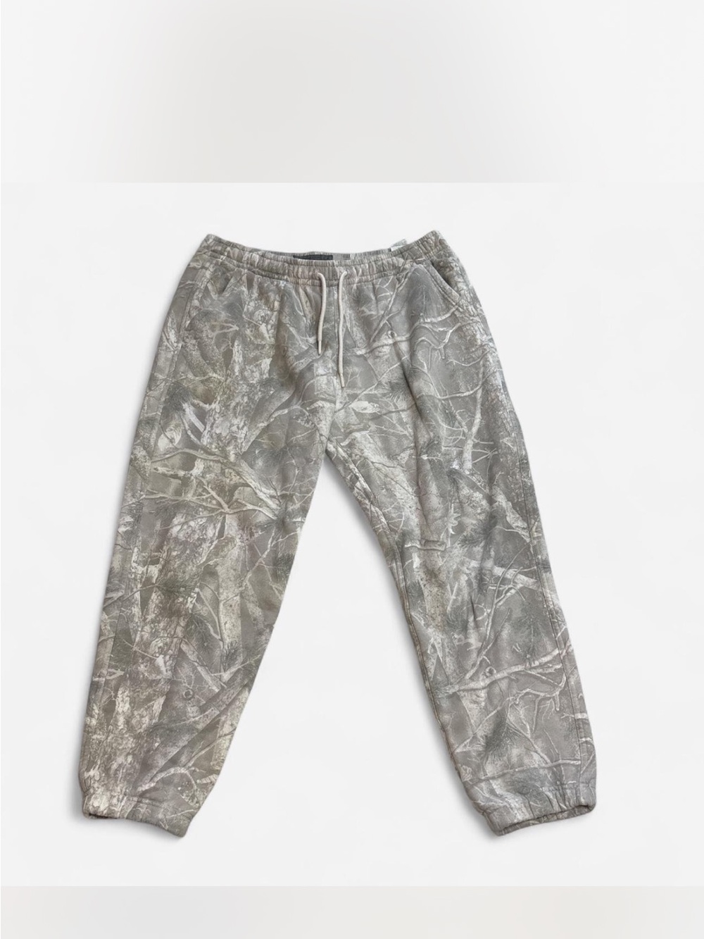 Viral Abercrombie & Fitch Gray Camouflage Joggers